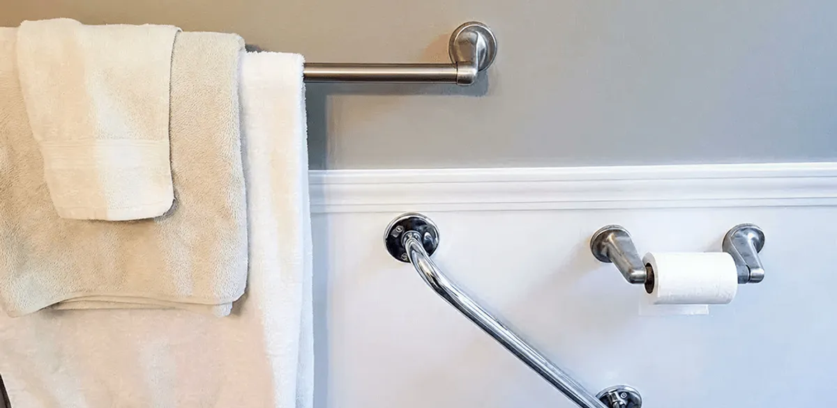 Bathroom grab bar installation for safety and accessibility in Tempe, AZ